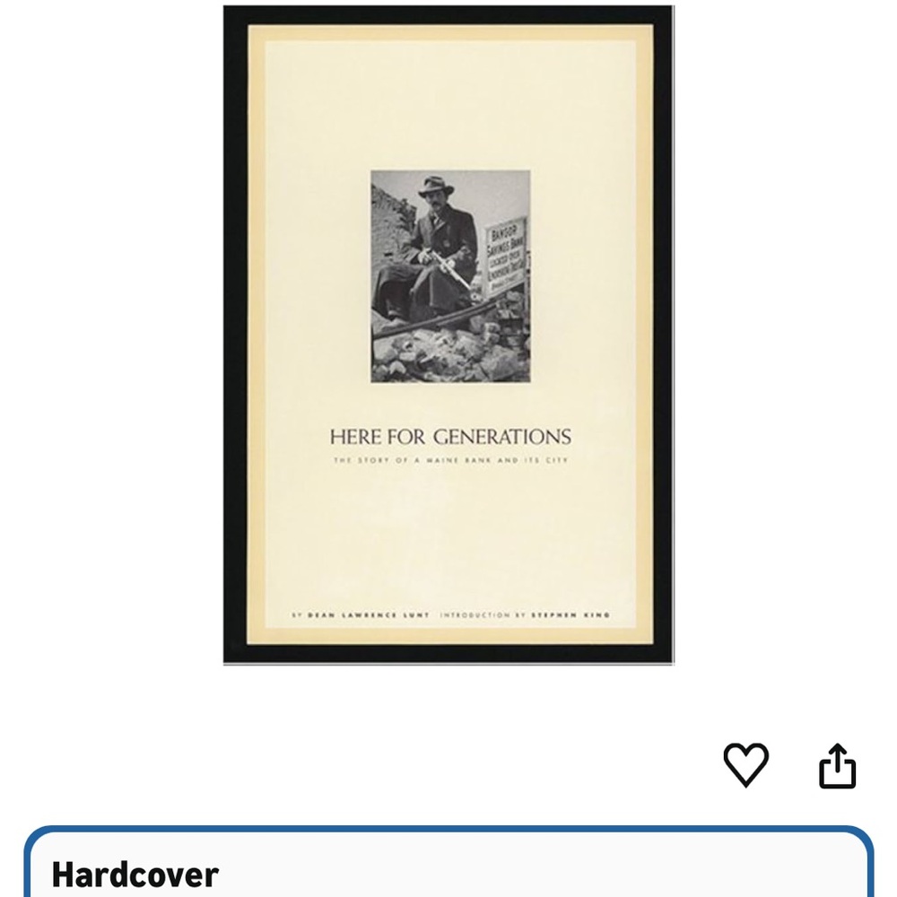 Here For Generations New Hardcover Sealed New First Edition